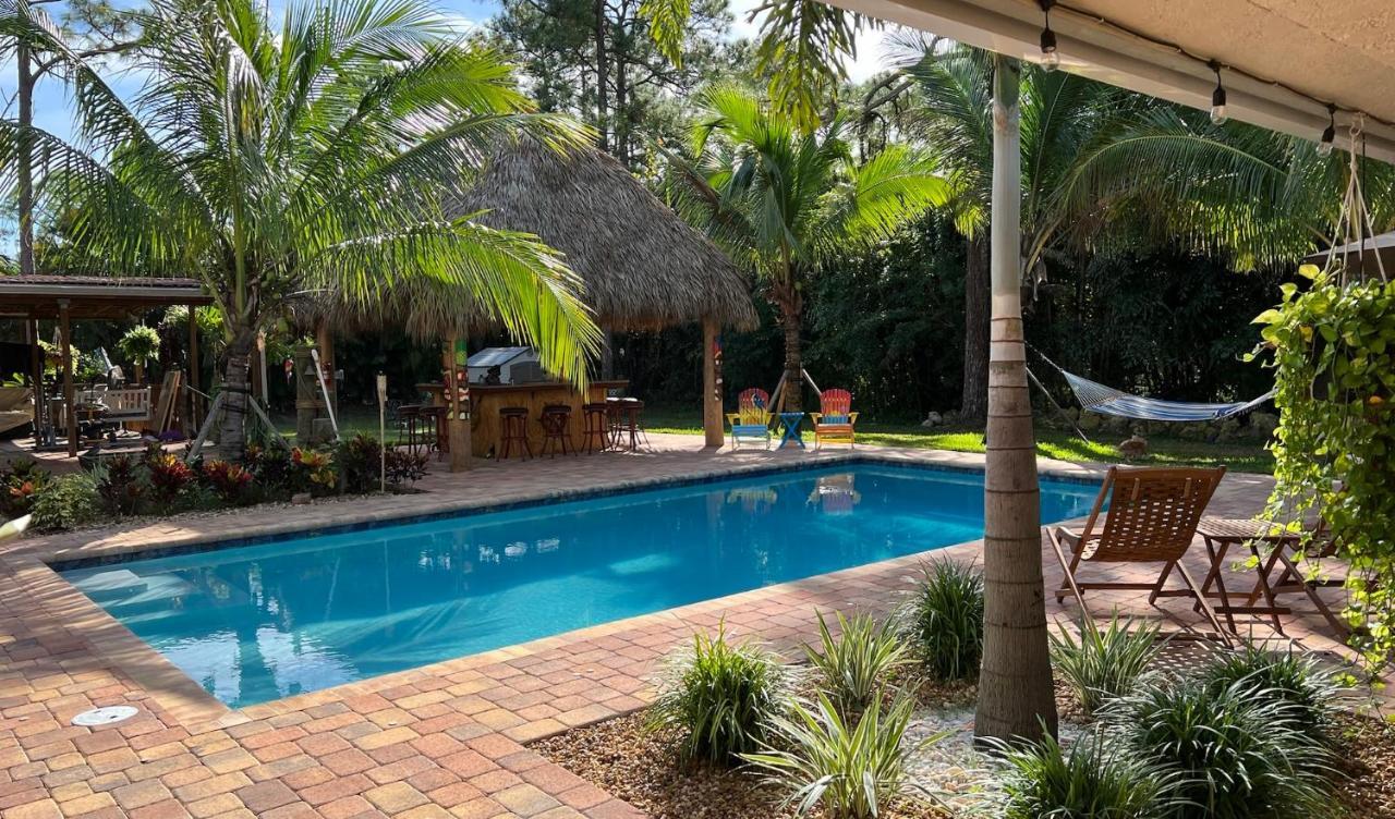 Private Tropical Paradise Guesthouse! Loxahatchee 外观 照片